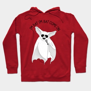 Bat | Animal Karaoke collection | Red Hoodie